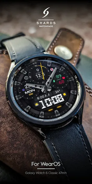 SH104 Watch Face, WearOS watch screenshot 4