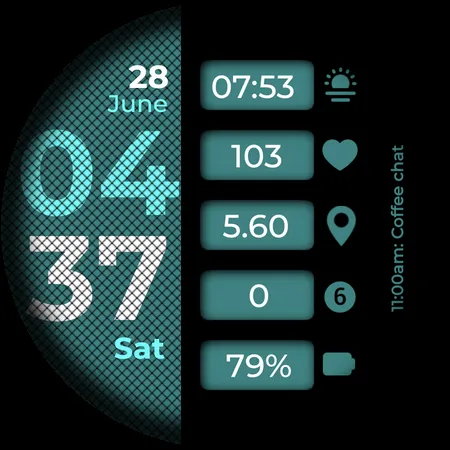 CC Digital 25 Watch Face screenshot 11