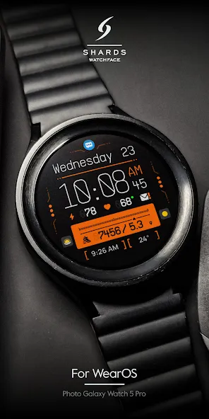 SH094 Watch Face, WearOS watch screenshot 6
