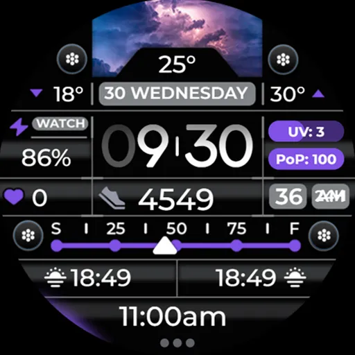 Weather Watch Face - OMG 368 screenshot 25