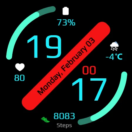 Sleek Modern Digital Watch screenshot 20
