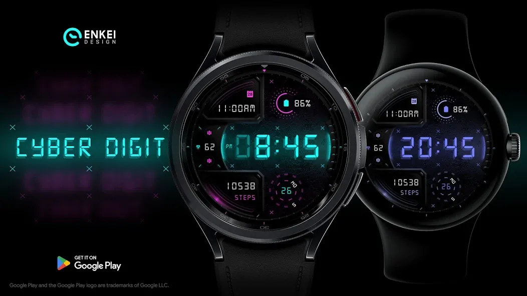 Cyber Digit - digital colorful screenshot 1