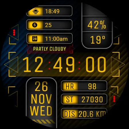 Watch Face WF148 screenshot 9