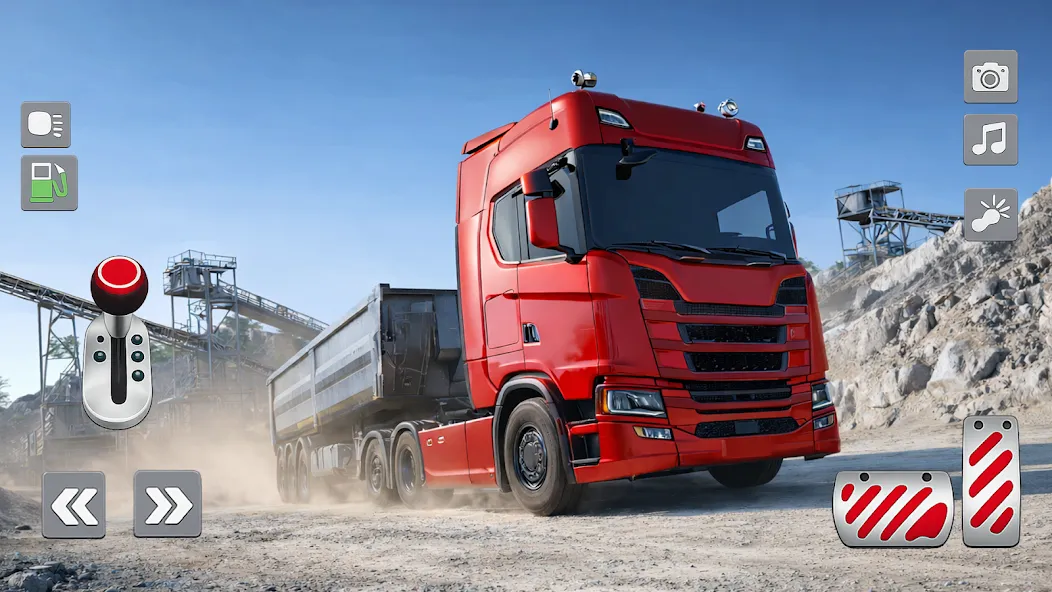 Truck Driving Simulator Game screenshot 1