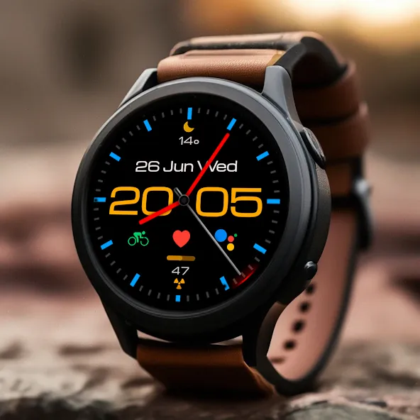 WIN - MOD4 Hybrid watch face screenshot 1
