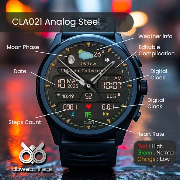 CLA021 Analog Steel screenshot 3