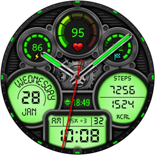 Hybrid Energon Watch Face screenshot 21