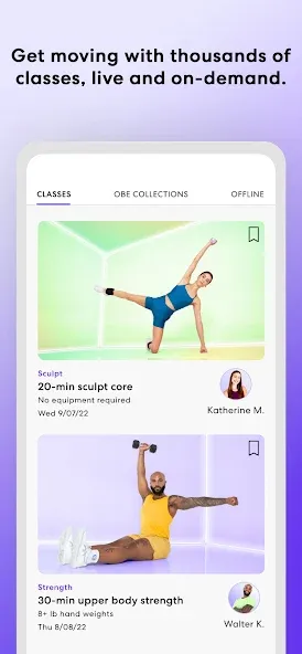 obé | Fitness for women screenshot 2