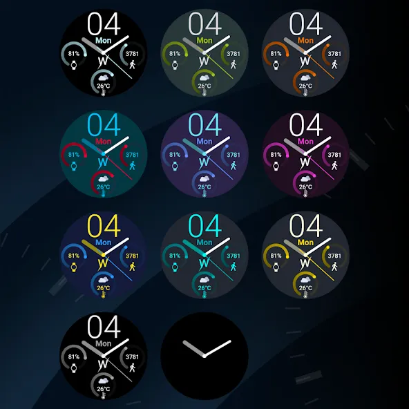 Neo Dials Watch Face screenshot 3