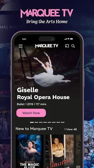 Marquee TV - Arts on Demand screenshot 1