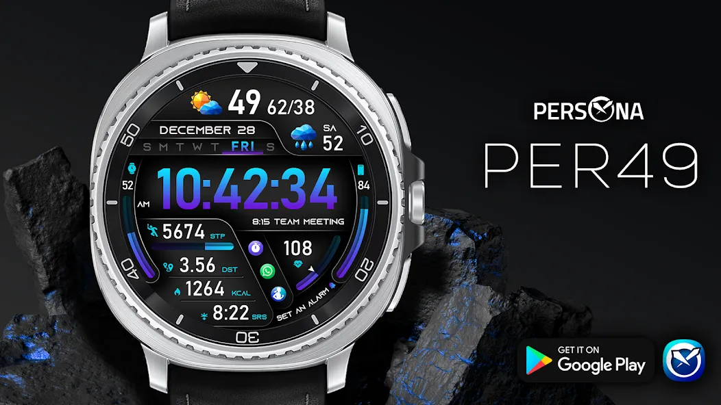 PER49 Digital Watch Face screenshot 17