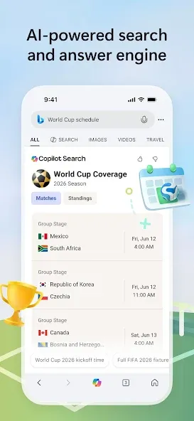 Microsoft Bing Search screenshot 1