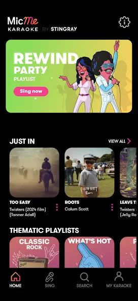 MicMe Karaoke by Stingray screenshot 1