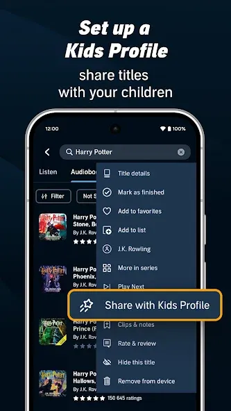 Audible: Audiobooks & Podcasts screenshot 4