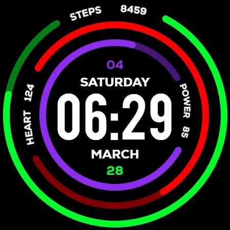 NeoRing Watchface screenshot 7