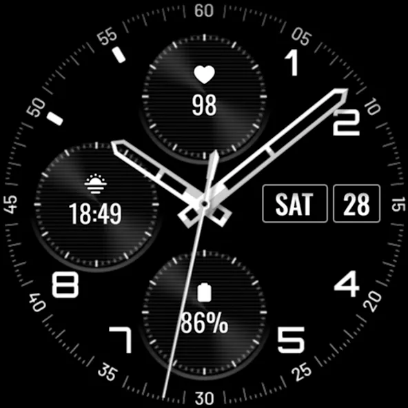 Watch face 10h08.com #141 screenshot 25