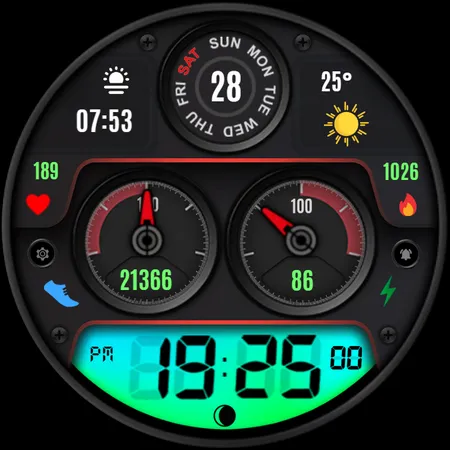 Adore Digital Watch Face screenshot 34
