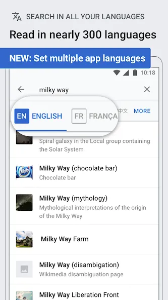 Wikipedia Beta screenshot 2