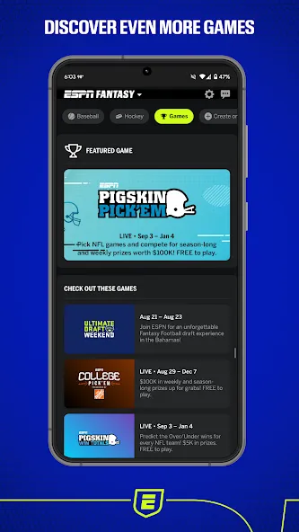ESPN Fantasy Sports screenshot 7