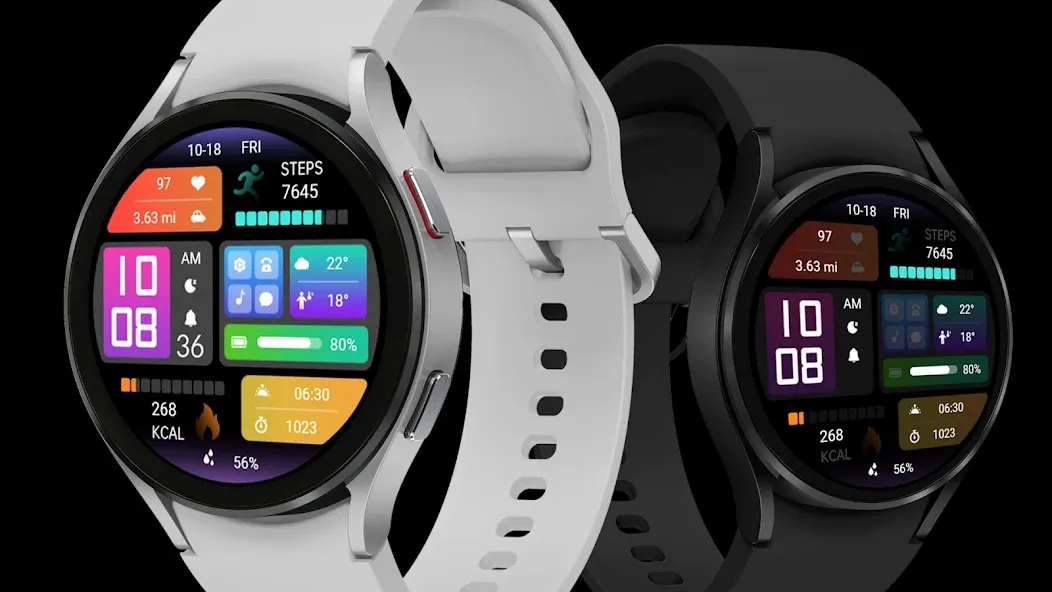 Colorful Homepage ZKin Watch screenshot 3