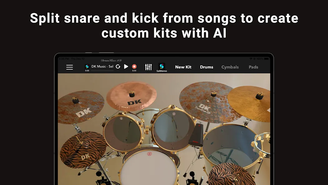 DrumKnee 3D Drums - Drum Set screenshot 9
