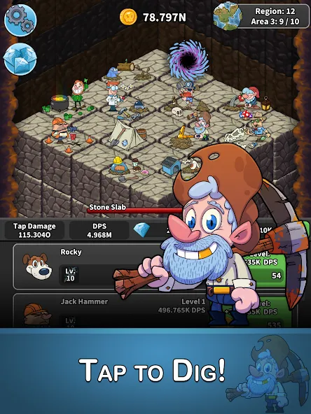 Tap Tap Dig: Idle Clicker Game screenshot 10