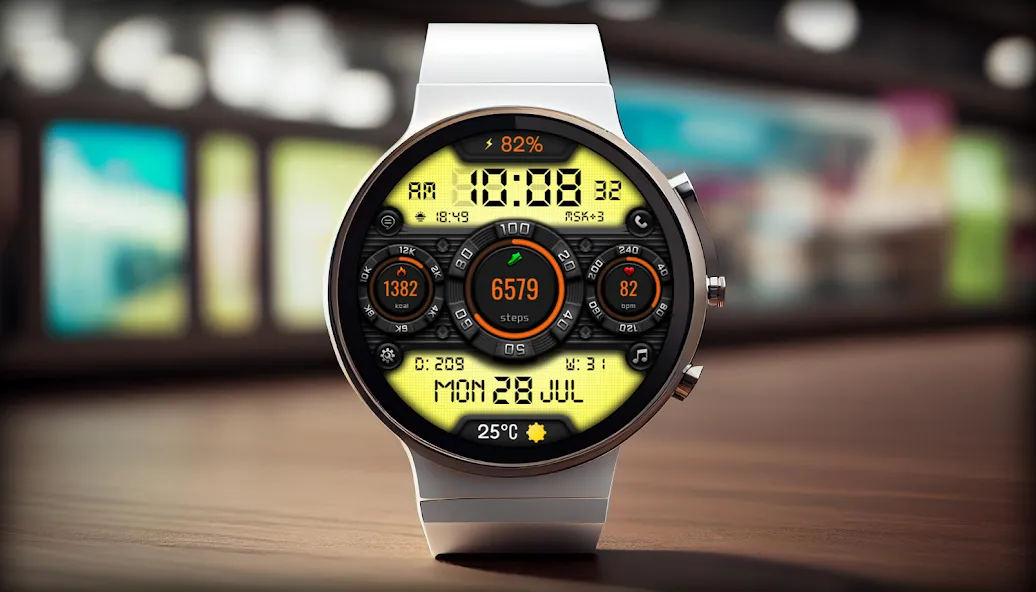 DIGI SPONIDY CTS38 Watch face screenshot 2