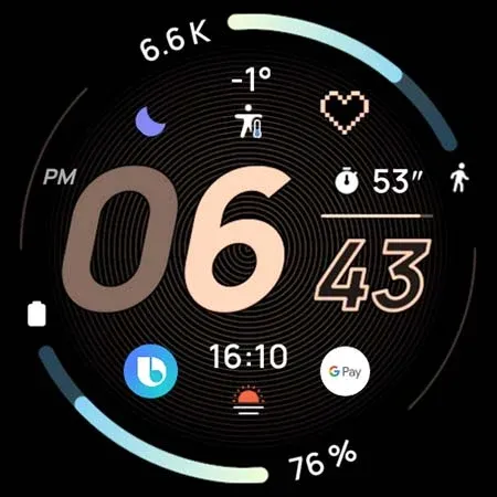 Pace 2: Watch face screenshot 11