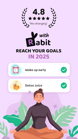 Rabit: Habit Tracker & Planner screenshot 1