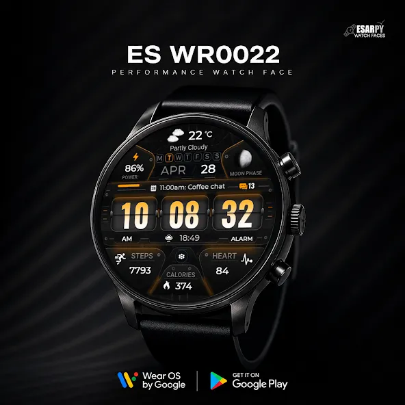 ES WR0022 – Sport Watch Face screenshot 16