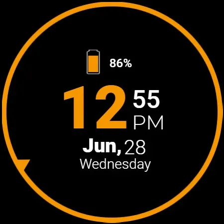 Digital Tick: Watch Face screenshot 7