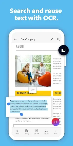 Adobe Scan AI PDF Scanner, OCR screenshot 5