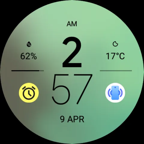 Green Forest Fit Watch Face screenshot 6