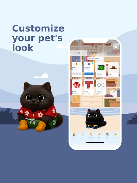 Tabby: Self-Care Pet screenshot 10