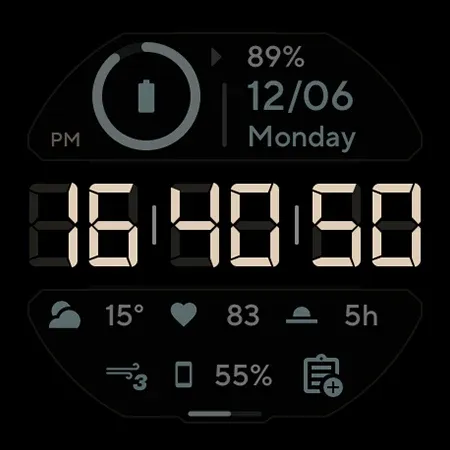 TACT THREE: Watch face screenshot 10