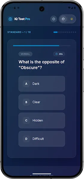 iQ Test Pro Offline Edition screenshot 8