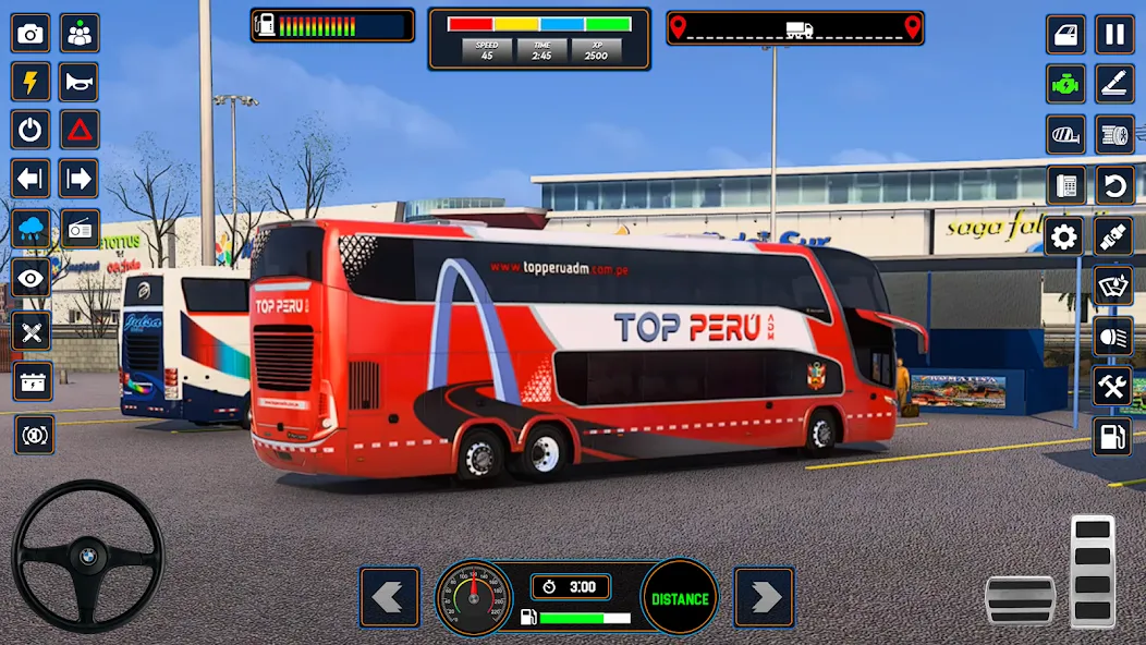 Euro Bus Driving Bus Simulator screenshot 6