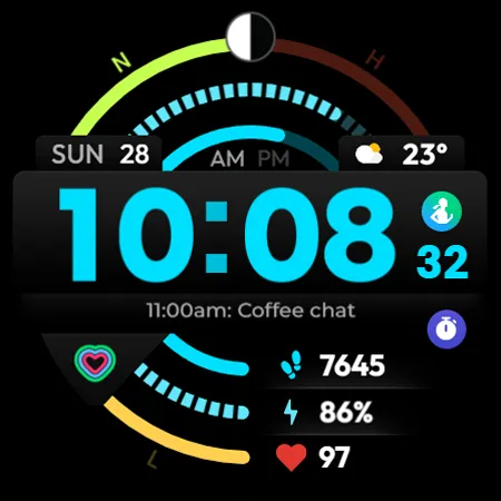 TVV Workout Watch Face screenshot 11