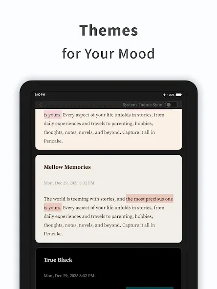 Notes, Journal, Diary: PenCake screenshot 15