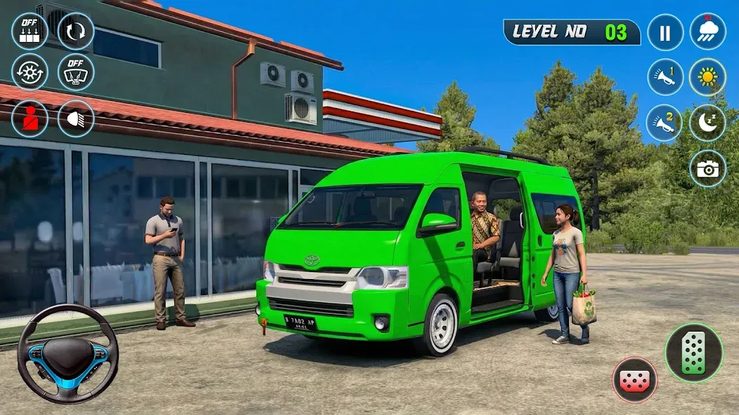 Mini Coach Bus 3d City Bus Sim screenshot 4