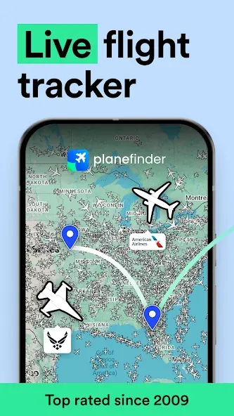 Plane Finder - Flight Tracker screenshot 1