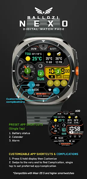 Ballozi NEXO - Digital Face screenshot 3