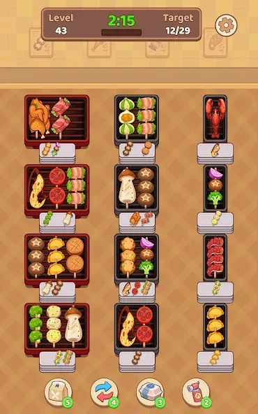 Food Skewer - Sort & Grill screenshot 24