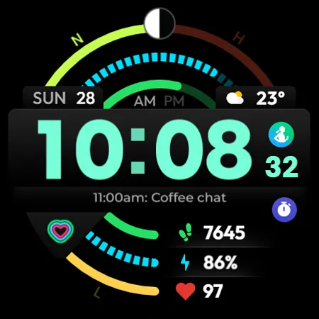 TVV Workout Watch Face screenshot 7