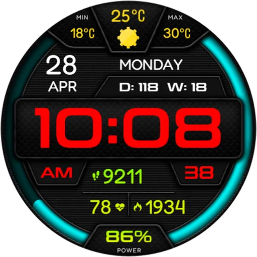 DIGI BRUNATOL Watch face screenshot 22