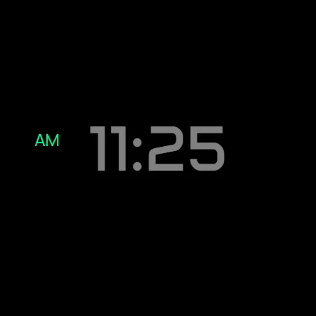 Digital Watch face D33 screenshot 24