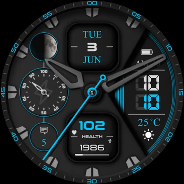 Watch face CNW0023 screenshot 5