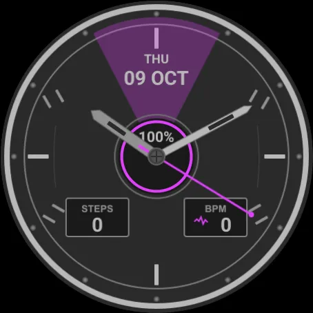 Industrial Metal - watch face screenshot 8
