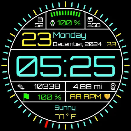Classic Digital Watch Iris528 screenshot 17