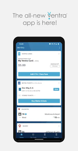 Ventra screenshot 1